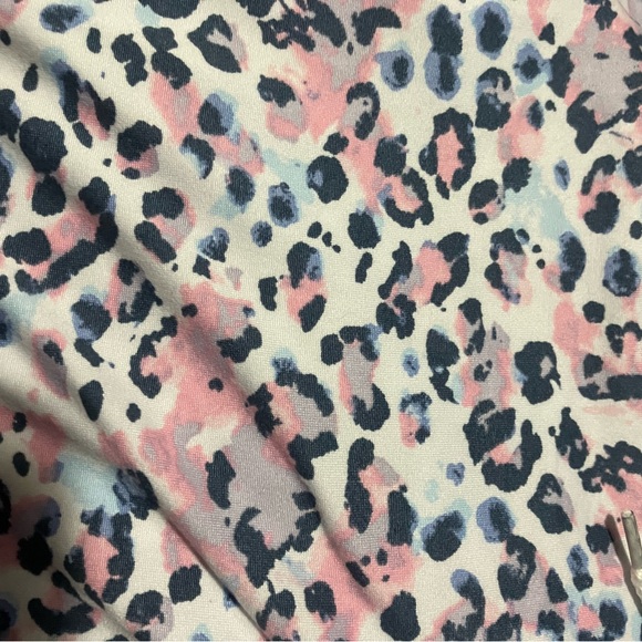 Leopard Print  Pajama Jogger Pants - Picture 4 of 6